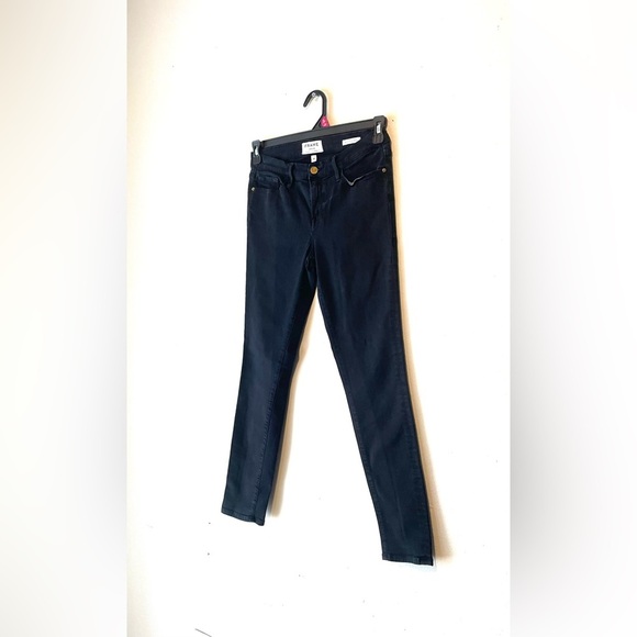 FRAME Le Skinny De Jeanne mid-rise jeans In Black Noir Size 29 - Picture 3 of 7